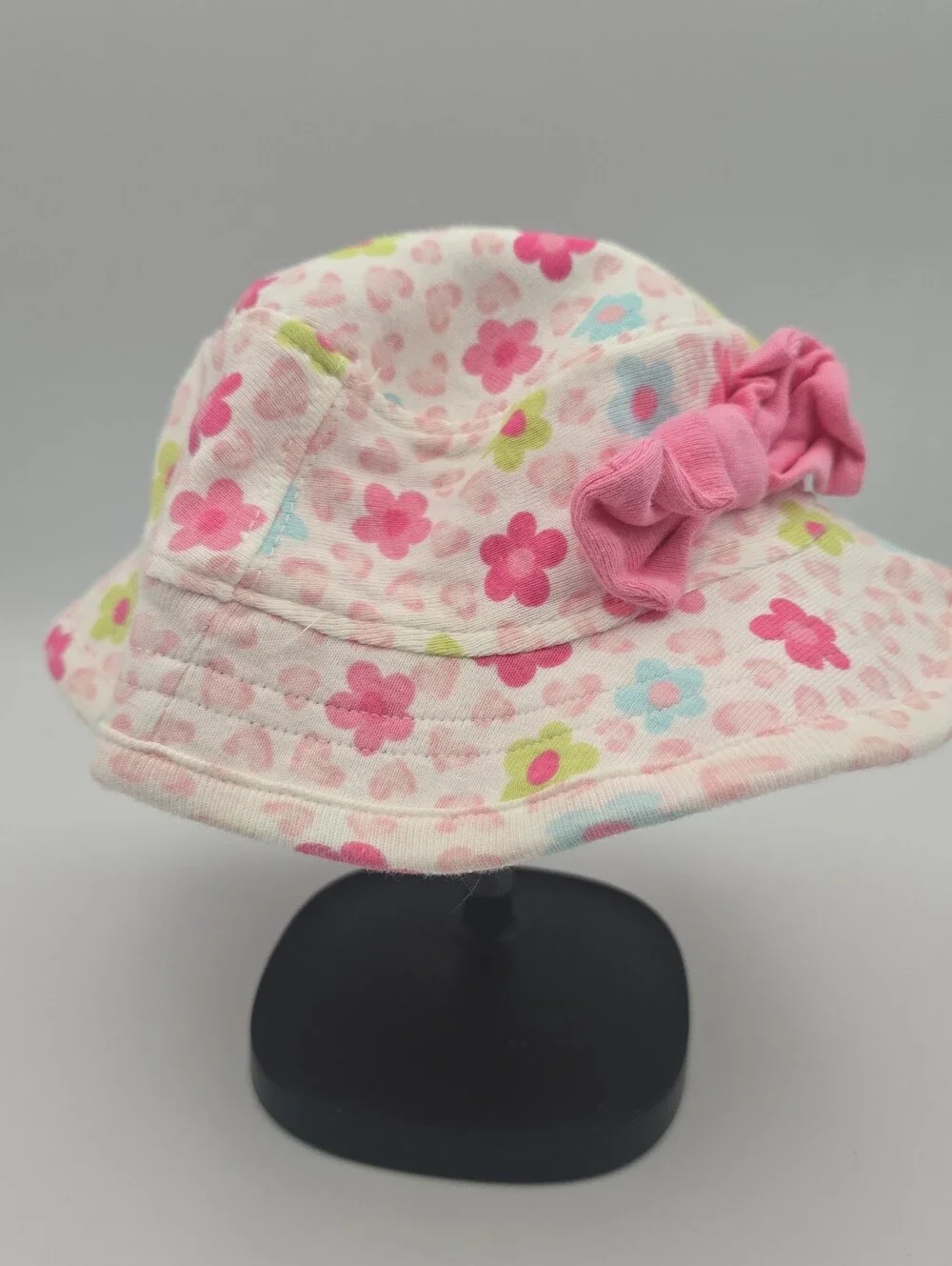 Gerber Girls Cotton Floral Bucket Sun Hat 18 Months